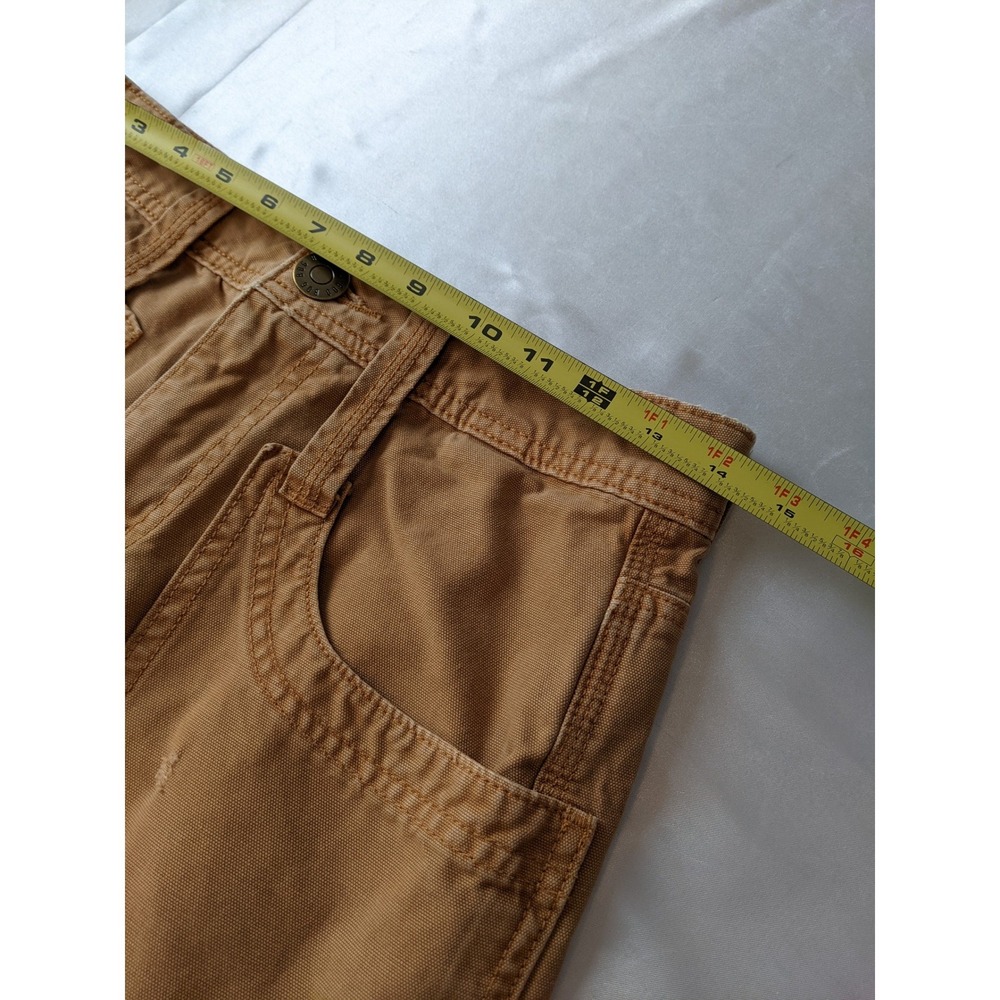 BDG Montana Canvas Wide Leg Utility Pants Brown High Rise Workwear Womens Size 2 - Picture 6 of 15